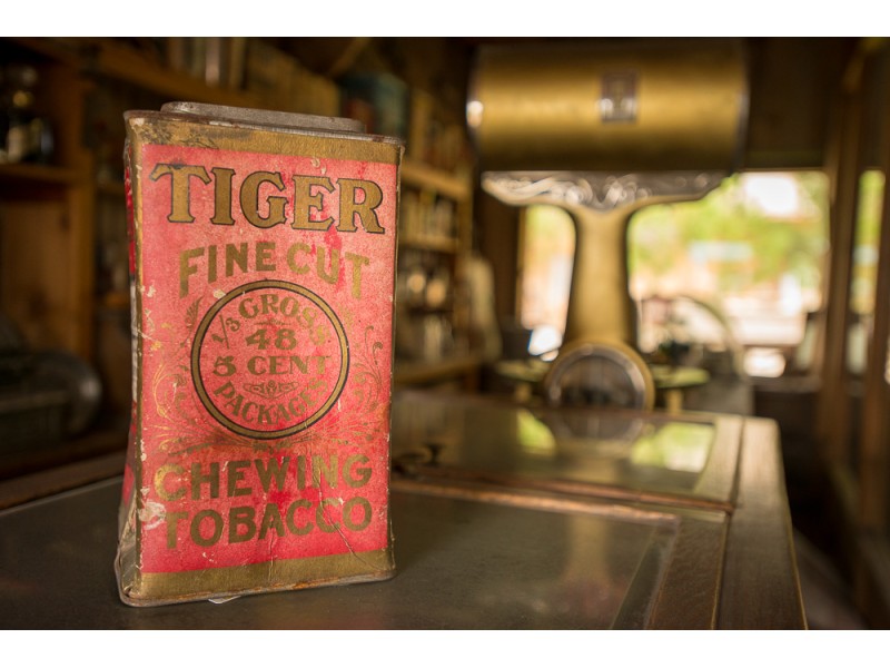 Tiger Fine Cut Chewing Tobacco in a can