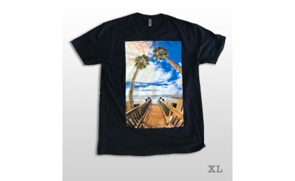 T-Shirt with Grand View Palms