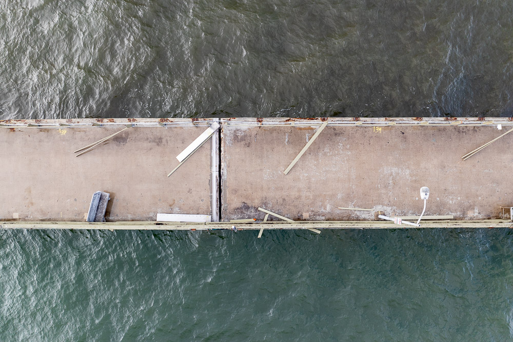 Ocean Beach Pier loose floor plates