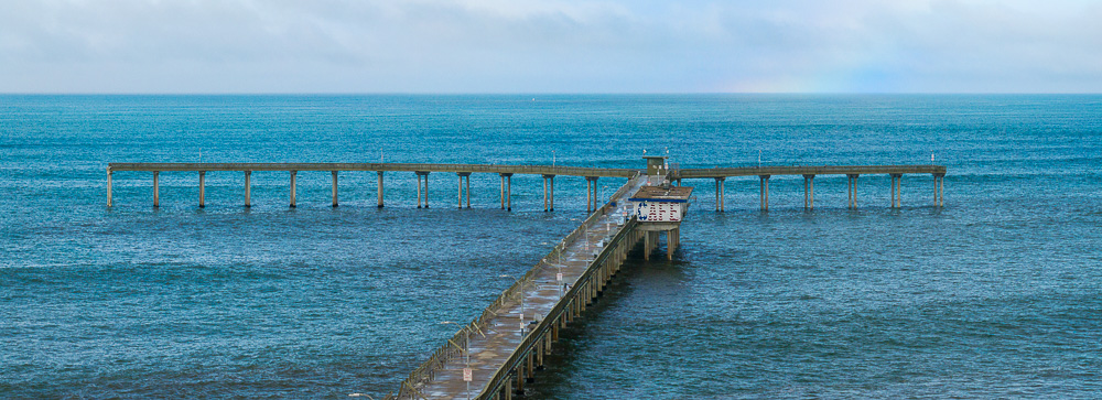 View of Ocean Beach Pier from the East