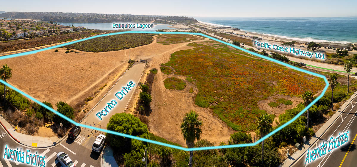 future ponto park location south of avenida encinas in carlsbad ca