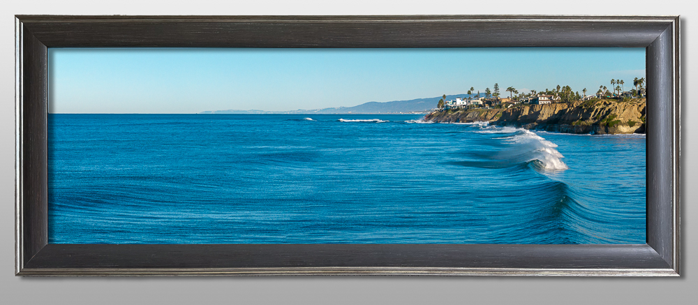 high tide at terra mar carlsbad in gray frame