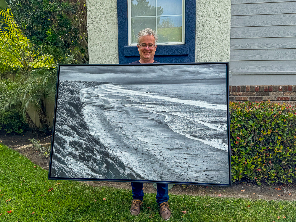 roy holding 40x60 south carlsbad on canvas